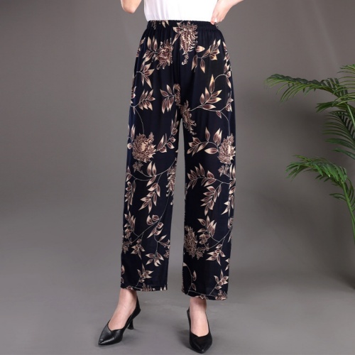 薄款休閒花褲子