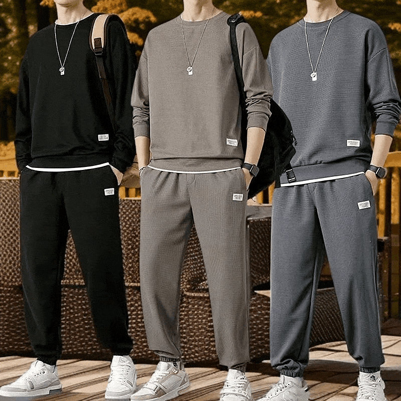 潮流男裝兩件套